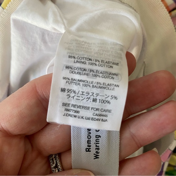 JCREW Rainbow Pleated Front Tie Skirt - Picture 4 of 4